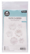 SL Paper Flowers 25x White Consumables 25 PC