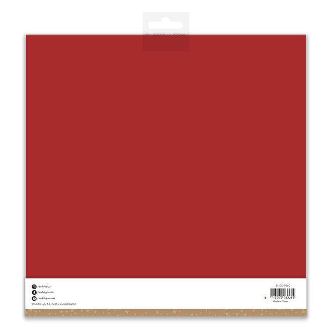 SL Paper Set Christmas Red Consumables 10 Sheets