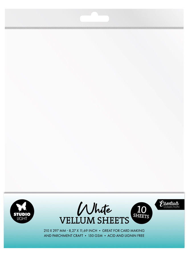 SL Vellum Sheets 150 GSM White Essentials 10 SH