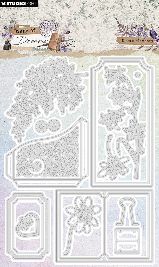 SL Cutting Die Dream Elements Diary of Dreams 17 PC