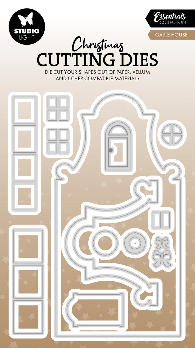 SL Cutting Die Gable House Essentials 12 Pieces
