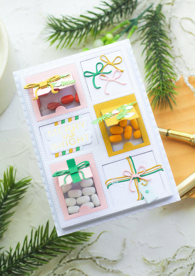 SL Cutting Die Advent Cardshape Essentials 8 Pieces
