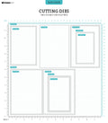 SL Cutting Dies Folded Card Rectangle Essentials 210x148x1mm 11 PC nr.438