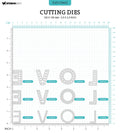 SL Cutting Die Love Essentials 100x100x1mm 12 PC nr.462