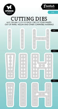 SL Cutting Die Hi! Essentials 64x100x1mm 9 PC nr.463