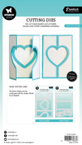 SL Cutting Die Heart Shutter Card Essentials 148x210x1mm 9 PC nr.490