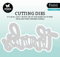 SL Cutting Die Thanks Essentials 105x100x1mm 2  PC  nr.711