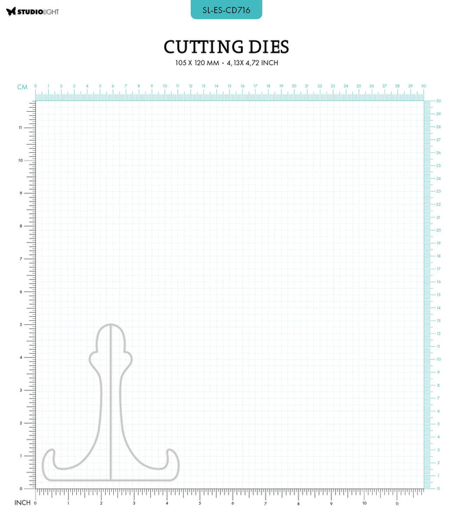 SL Cutting Dies Card Stand Essentials 105x120x1mm 1 PC nr.716
