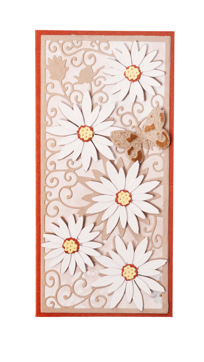 SL Cutting Dies Daisy Frame Essentials 106x142x1mm 8 PC nr.736