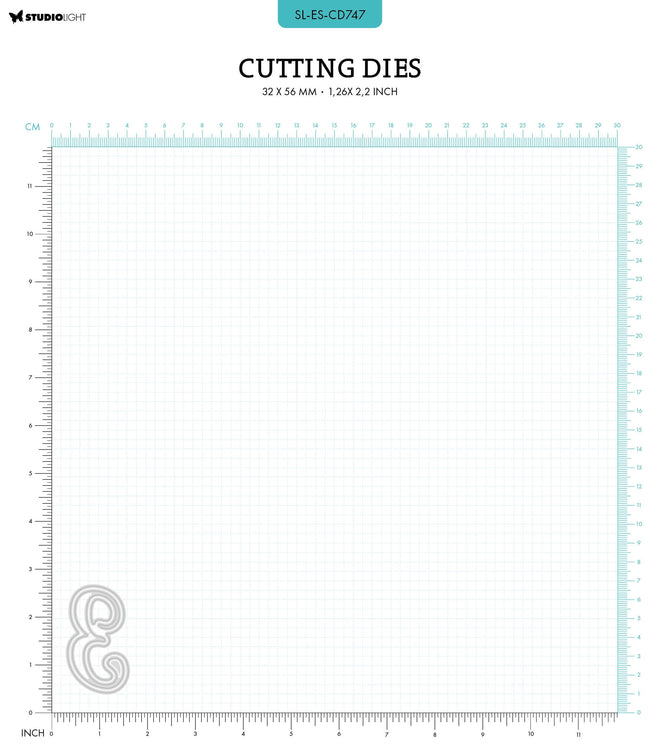 SL Cutting Dies NR. 3 Essentials 32x56x1mm 2 PC nr.747