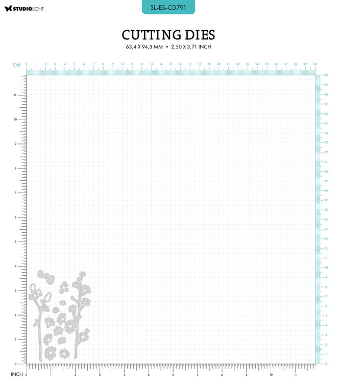 SL Cutting Die Weeds Essentials 12 PC