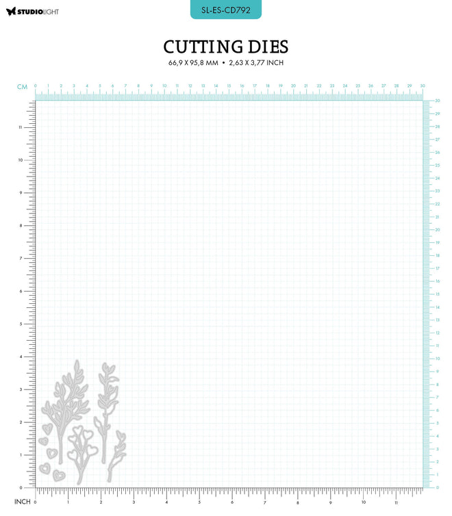 SL Cutting Die Branches Essentials 9 PC