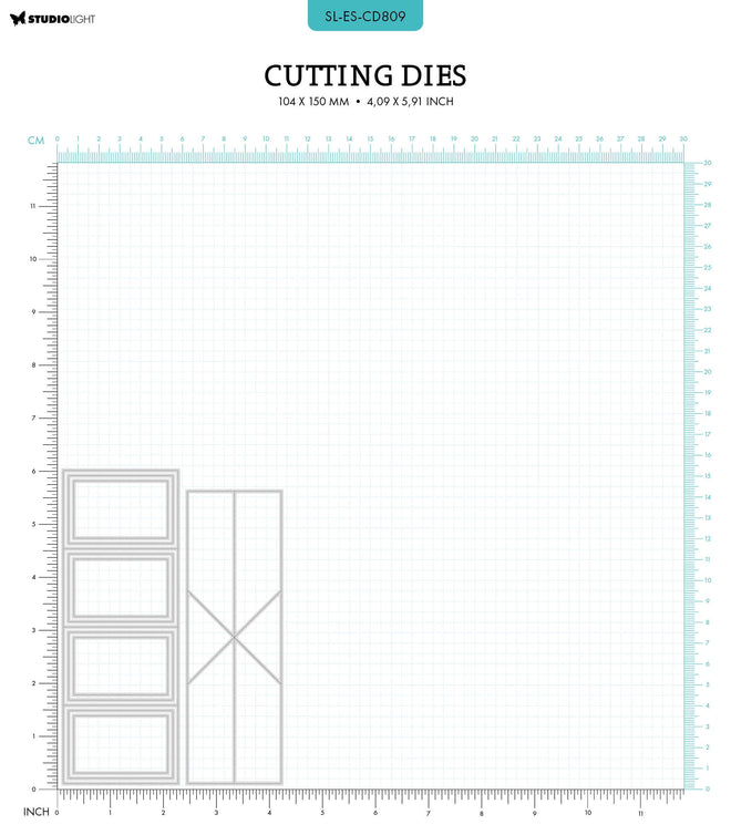 SL Cutting Dies Pop-Up Cards Essentials 10 PC