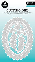 SL Cutting Die Floral Oval Essentials 10 PC