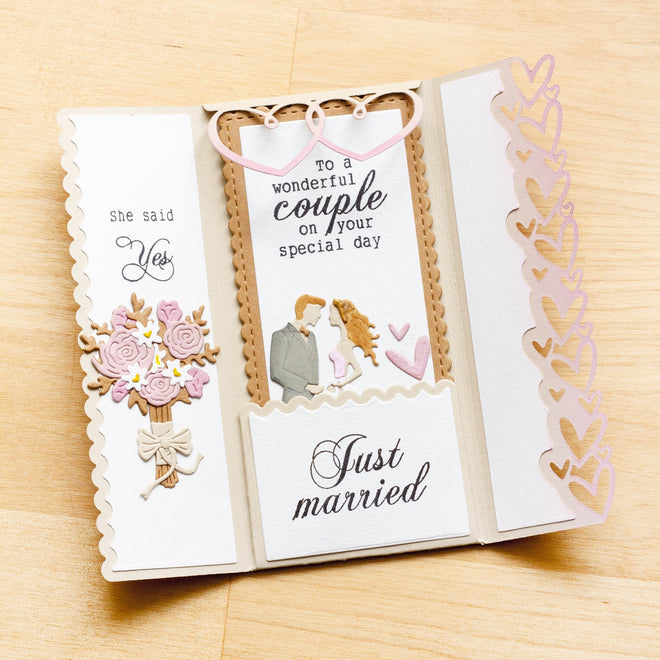 SL Cutting Die Bridal Florals Essentials 13 PC