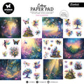 SL Collage Paper Pad Enchanted Essentials 203x203x5mm 24 Sheets