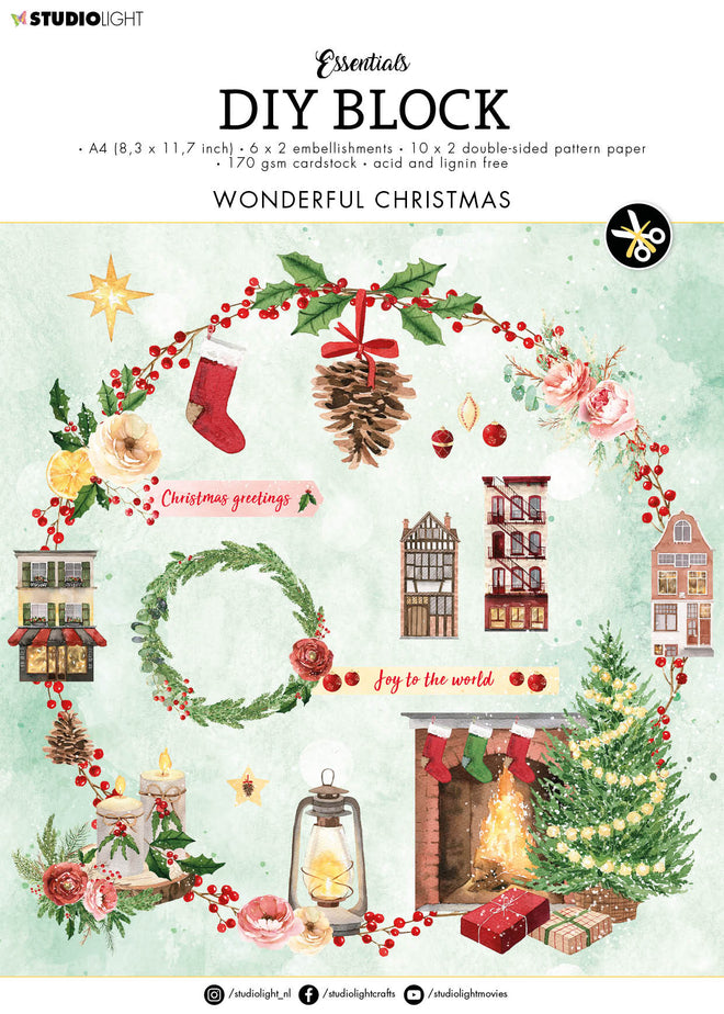 SL DIY Block Christmas Essentials 294x210x9mm 32 SH nr.51