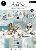 SL Die-Cut Designer Paper Pad Snowy Winter days Essentials