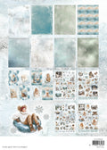 SL Die-Cut Designer Paper Pad Snowy Winter days Essentials