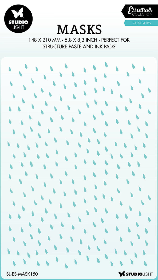SL Mask Raindrops Essentials 150x210x1mm 1 PC nr.150