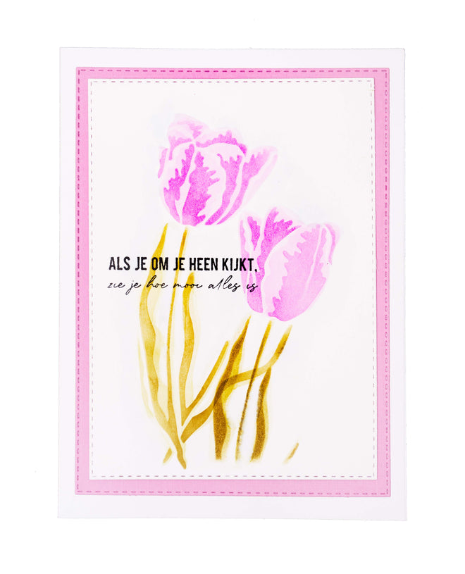 SL Masks Tulip Flowers Essentials 150x210x1mm 1 PC nr.248