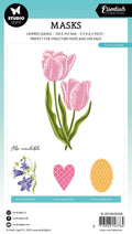 SL Masks Tulip Flowers Essentials 150x210x1mm 1 PC nr.248