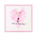SL Masks Heart Shape Essentials 105x150x1mm 1 PC nr.249