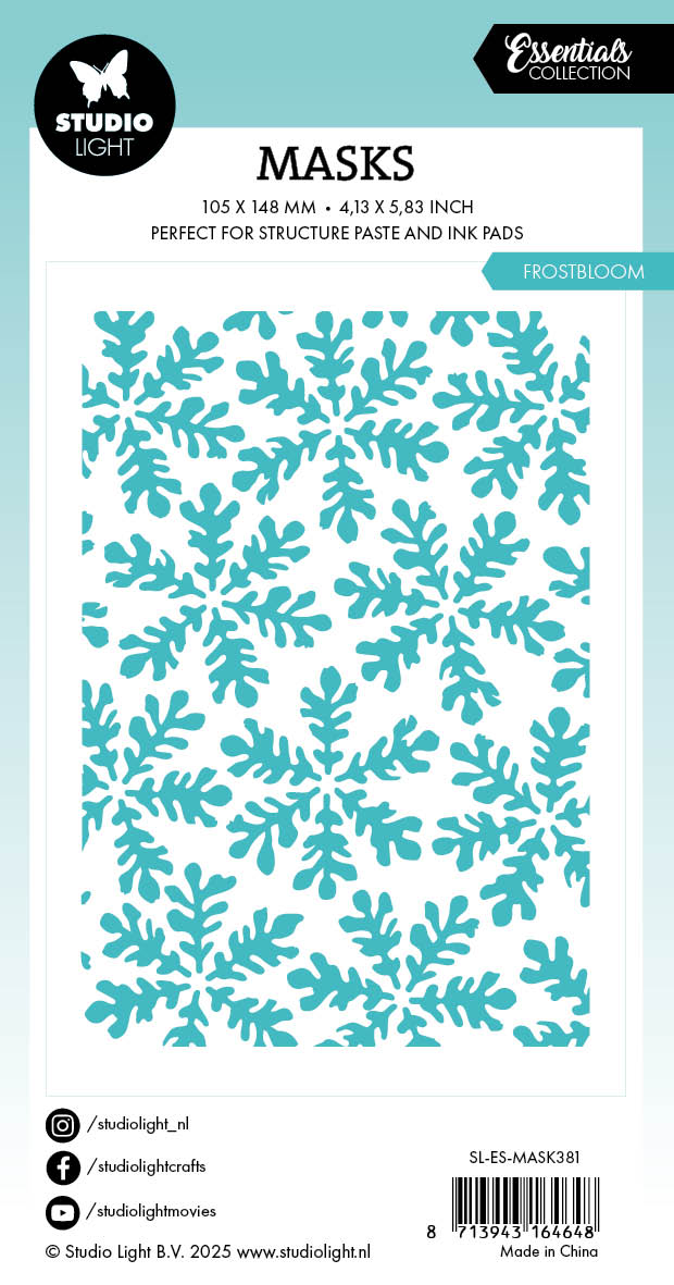 SL Mask Frostbloom Essentials 105x148x1mm 1 Pieces