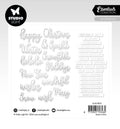 SL Paper Elements Silver Sentiments Essentials 40 PC