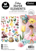 SL Paper Elements Fluttering Flowers Essentials 35 Pieces