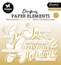 SL Paper Elements Gold Sentiments Classic Essentials 40 Pieces