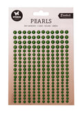 SL Self-Adhesive Pearls Dark Green Pearls Essentials 105x160x4mm 240 PC nr.18