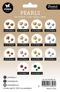 SL Self-Adhesive Pearls Dark Green Pearls Essentials 105x160x4mm 240 PC nr.18