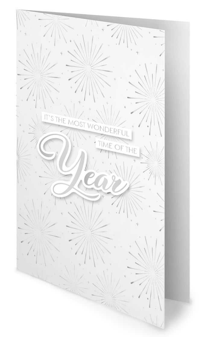 SL Paper Elements Silver Sentiments Classic Essentials 40 Pieces