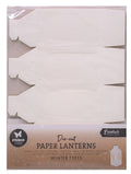 SL Die-Cut Paper Lanterns Winter Trees Essentials 10 Sheets