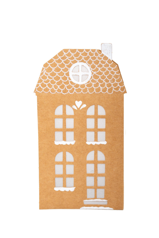 SL Die-Cut Paper Houses School Essentials 10 Sheets