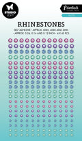 SL Self-Adhesive Rhinestones Pastel Essentials 105x180x4mm 240 PC nr.04