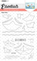 SL Stamp & Cutting Die Paper Boats Essentials 148x210x3mm 1 PC nr.24