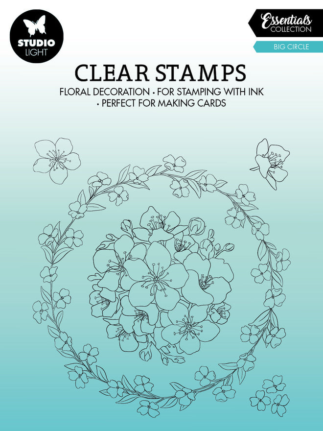 SL Clear Stamp Big Circle Essentials 119x129x3mm 5 PC nr.368