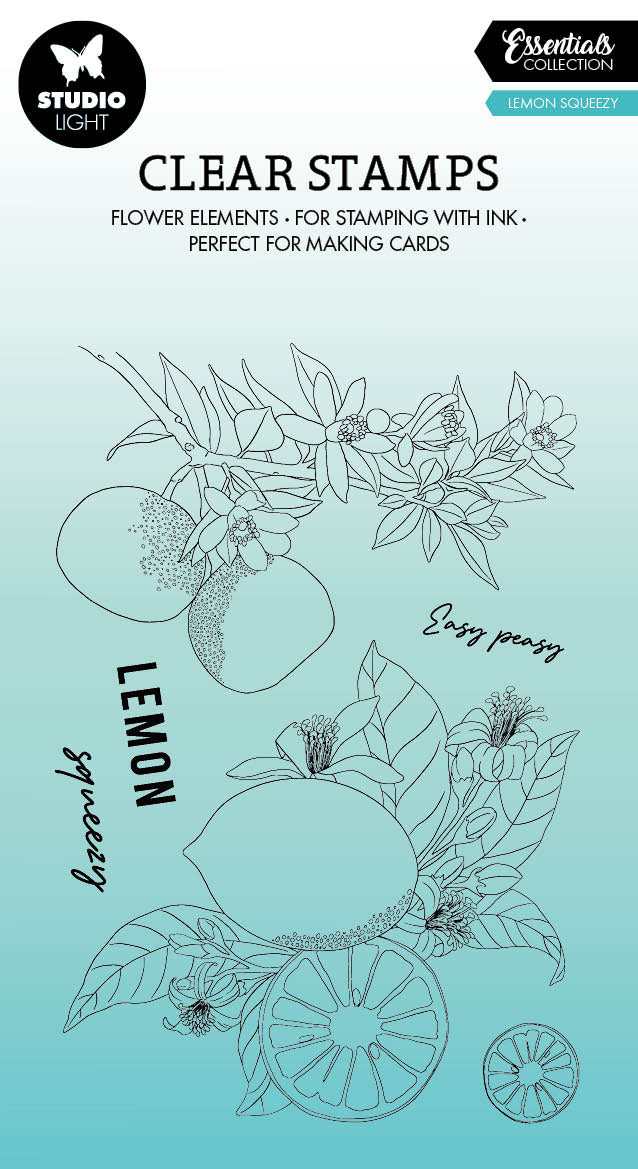 SL Clear Stamp Lemon Squeezy Essentials 88.9x132x3mm 4 PC nr.427