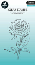 SL Clear Stamp Single Rose Essentials 1 PC