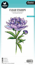 SL Clear Stamp Open Peony Essentials 1 PC