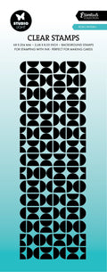 SL Clear Stamp Retro Pattern Essentials 1 PC