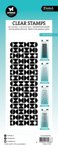 SL Clear Stamp Retro Pattern Essentials 1 PC