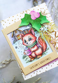 SL Clear Stamp Hot Cocoa Essentials 74x105x1mm 1 Pieces