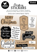 SL Sticker Pad X-Mas Sentiments Essentials 15 Sheets