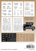 SL Sticker Pad X-Mas Sentiments Essentials 15 Sheets