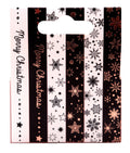 SL Washi Tape Black/White - Rose Gold Essentials 6 PC