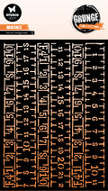 SL Mask Ruler Background Grunge Collection 1 PC
