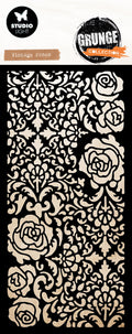 SL Mask Vintage Roses Grunge Collection 100x150x1mm 1 Pieces